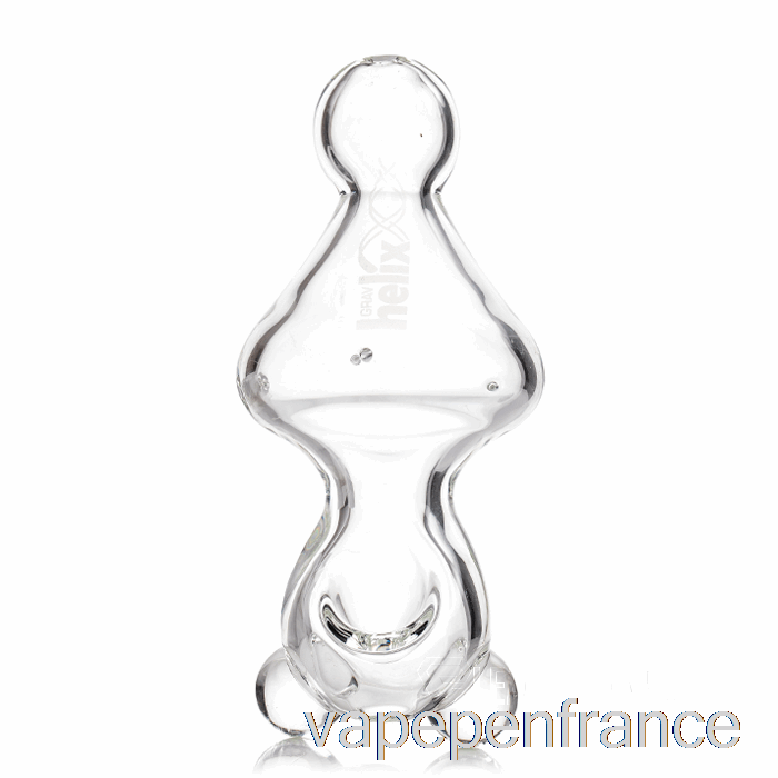 Grav Helix Petit Tuyau à Main Classique Stylo Vape Transparent